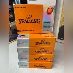 (5) Dozen Spaulding golf balls